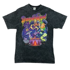 Dankland World Tour 2023 T Shirt Mens M Medium Smoke Gray Short Sleeve Cotton